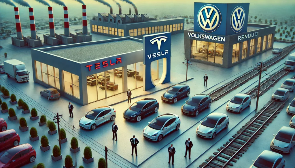 Les grandes marques auto en crise : Tesla, Volkswagen, Renault… que se passe-t-il ?