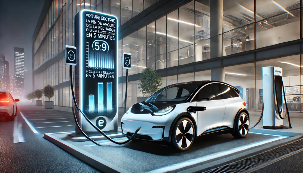 Voiture électrique : vers la fin de l’angoisse de la recharge avec un plein d’électricité en 5 minutes ?