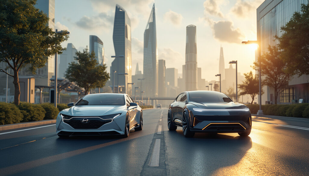 découvrez notre comparatif détaillé entre hyundai et kia pour 2025, afin de déterminer lequel des deux constructeurs propose le meilleur modèle électrique. analyse des performances, de l'autonomie, du design et des technologies innovantes.