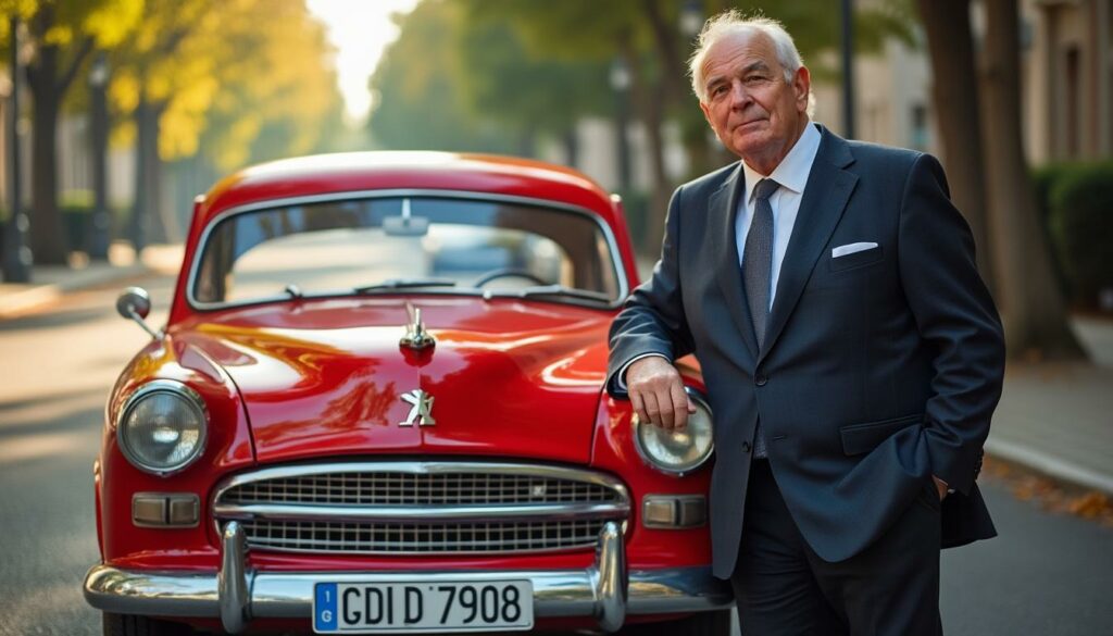 découvrez l'histoire émouvante de dominique, 61 ans, et son dévouement sans faille pour acquérir une peugeot 203 de 1954. à travers les sacrifices et la passion, plongez dans ce récit touchant qui illustre comment cette voiture emblématique représente le dernier lien précieux avec son père, symbolisant un héritage intemporel.