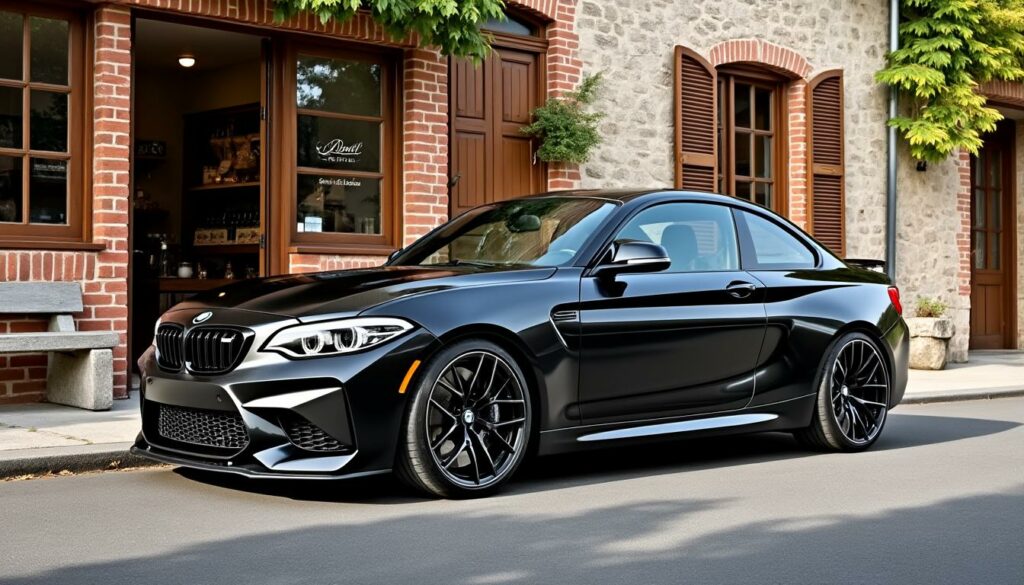 découvrez la puissance et le style d'une bmw m2 de compétition, alliée parfaite pour une virée élégante au boulanger. vivez l'expérience d'une conduite sportive tout en savourant des moments gourmands.