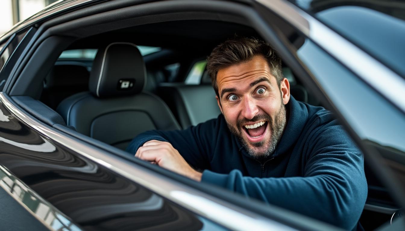 un homme achète une voiture à un prix alléchant, mais découvre un airtag caché à l'intérieur. plongez dans cette histoire surprenante mêlant bonnes affaires et questions de sécurité.